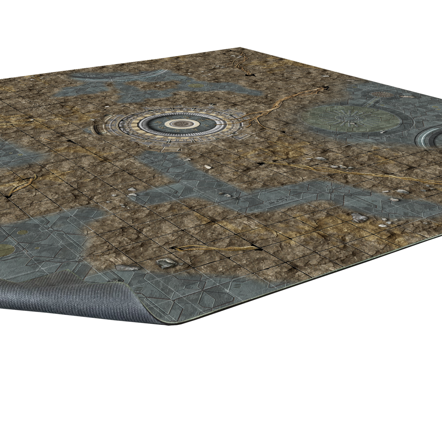 Alien Catacombs Gaming Mat 2x2