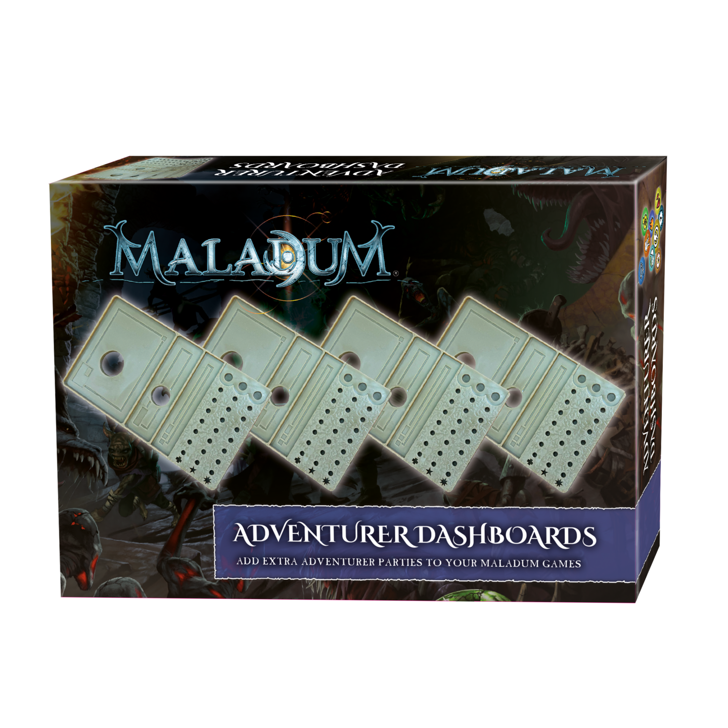 Maladum Adventurer Dashboards