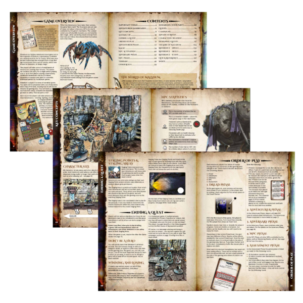 Maladum Deluxe Rulebook